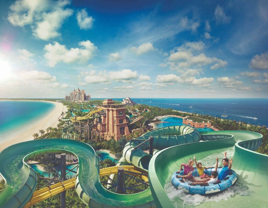 3rd place to visit in Dubai - Atlantis Aquaventure Waterpark