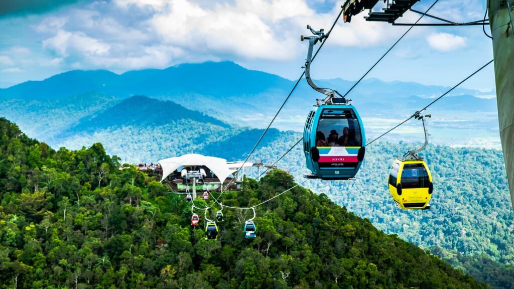 iconic tourist attraction in Malaysia - Panorama Langkawi SkyCab