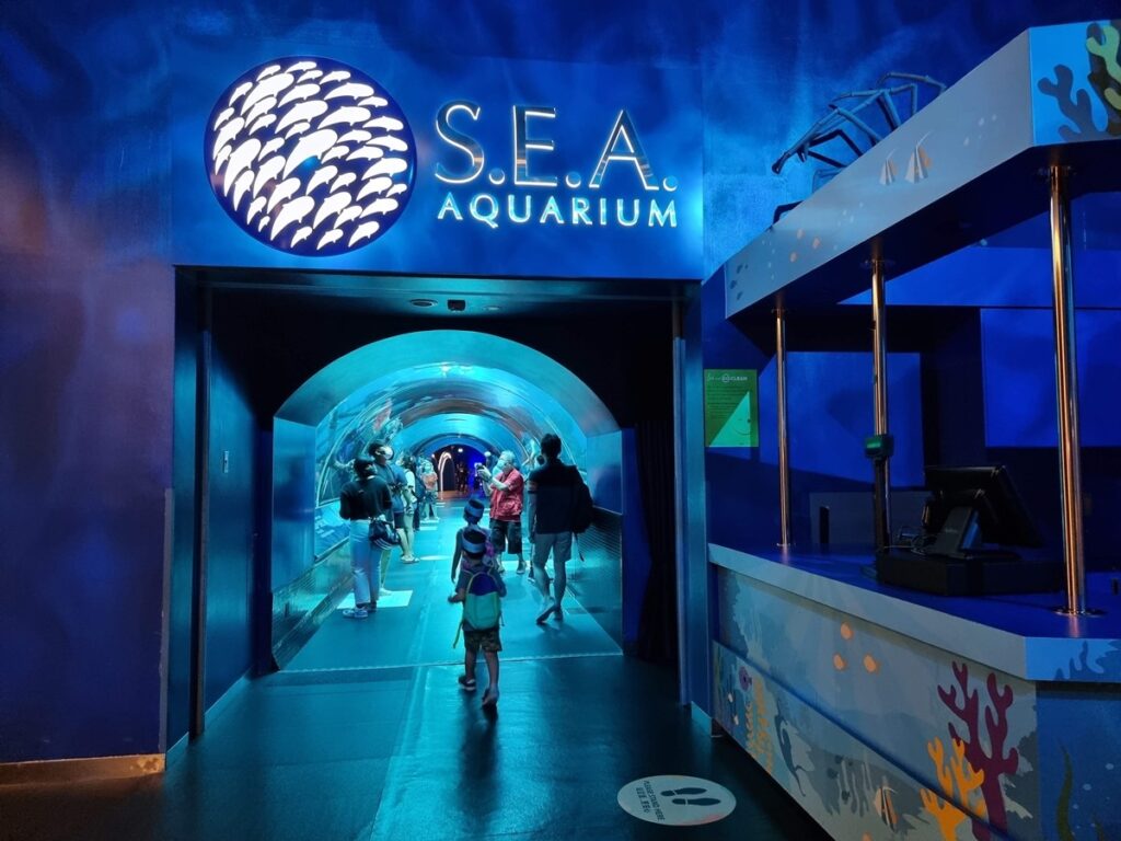10th must-visit place in Singapore : S.E.A. Aquarium